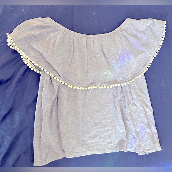 Old Navy Girls Off The Shoulder Smock Tank - Picture 1 of 3